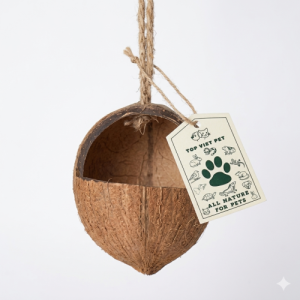 Coconut Shell Bird Nest 