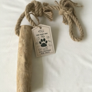  Coffee Wood Tug With Cotton Rope