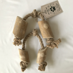 Coffee Wood & Rope Chew 