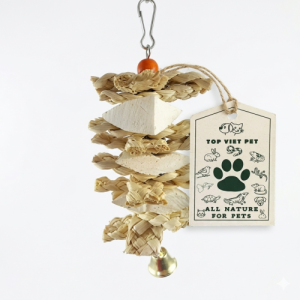 Hyacinth Water Woven Cuttlebone Bird Toys