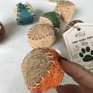 Loofah Ball Chew 
