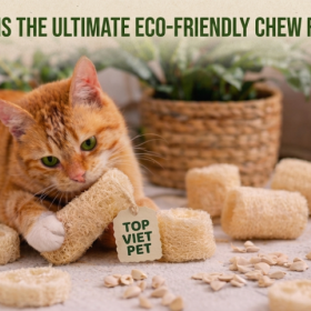 Why Loofah is the Ultimate Eco Friendly Chew for Your Cat?