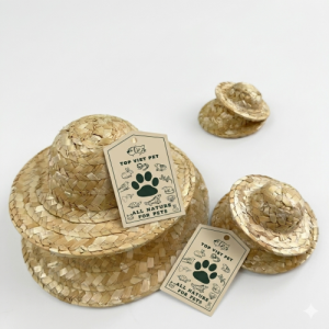 Seagrass Straw Hat Pet